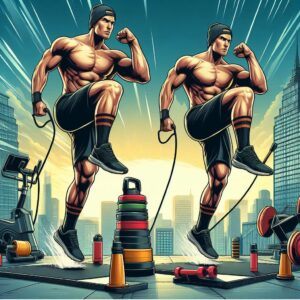 Beginner to advanced knee-high homeworkout!